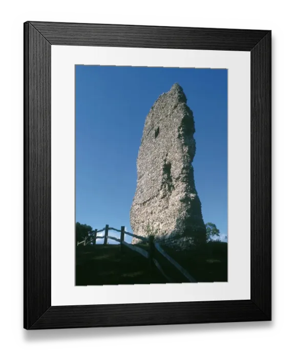 Framed Print : Haunted Places. Bramber Castle, West Sussex where the ghosts of 3 starved children are seen Framed Print : Haunted Places. Bramber Castle, West Sussex where the ghosts of 3 starved children are seen