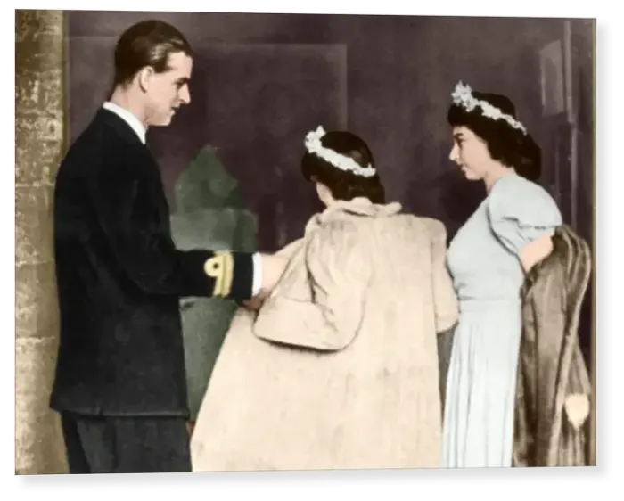 Print : Duke of Edinburghs Life Filmed, 23rd September 1953 The life story of the Duke