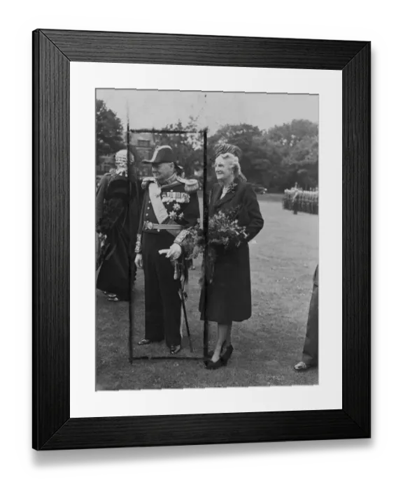 Framed Print : A new hat for Mr Winston Churchill. Mr Winston Churchill, appointed Lord Warden