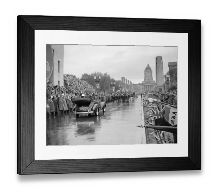 Framed Print : The Royal tour of Canada and the USA by King George VI and Queen Elizabeth, 1939 The King Framed Print : The Royal tour of Canada and the USA by King George VI and Queen Elizabeth, 1939 The King