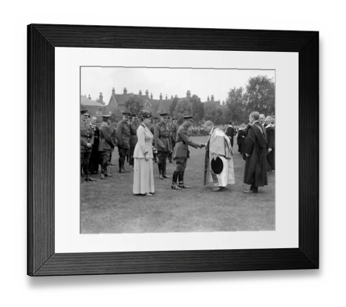 Framed Print : Royal visit to Bedford. 27 June 1918 Framed Print : Royal visit to Bedford. 27 June 1918