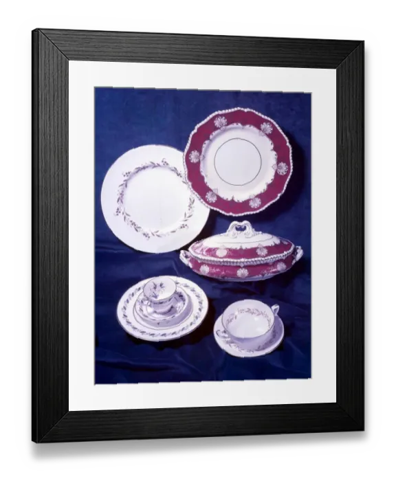 Framed Print : Worcester Plate and Tureen Royal Worcester Plate and Cup and Coffee Cup Framed Print : Worcester Plate and Tureen Royal Worcester Plate and Cup and Coffee Cup