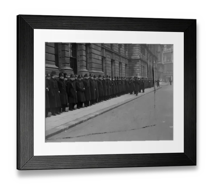 Framed Print : The King and Queen drove in state from Buckingham Palace to the House of Lords for Framed Print : The King and Queen drove in state from Buckingham Palace to the House of Lords for