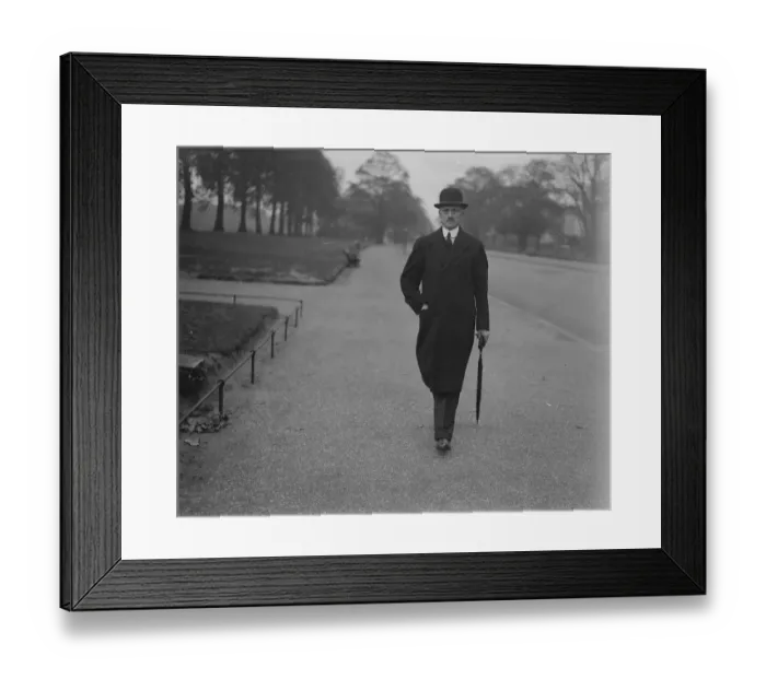 Framed Print : Prince Danilo of Montenegros death reveals secret of Royal exile in London. 27 Framed Print : Prince Danilo of Montenegros death reveals secret of Royal exile in London. 27