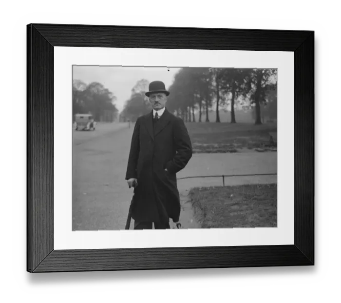 Framed Print : Prince Danilo of Montenegros death reveals secret of Royal exile in London. 27 Framed Print : Prince Danilo of Montenegros death reveals secret of Royal exile in London. 27