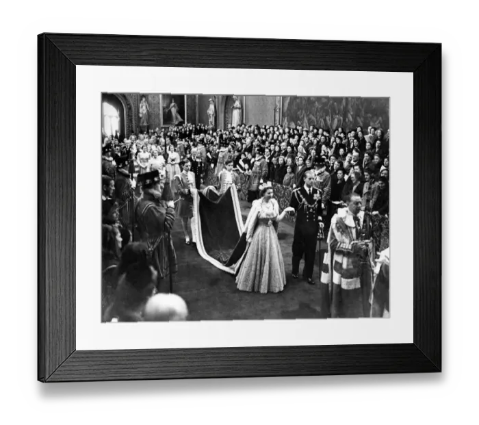 Framed Print : This picture the first ever to be taken inside the Palace of Westminster during a Framed Print : This picture the first ever to be taken inside the Palace of Westminster during a