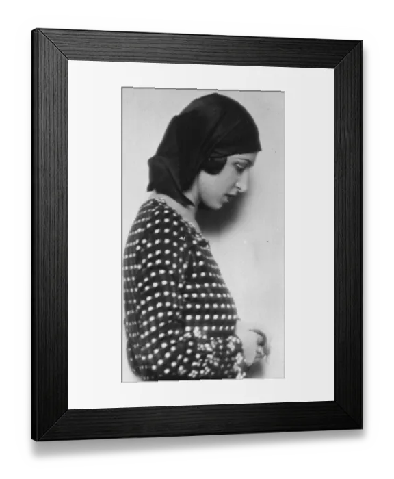 Framed Print : Swedish Royal Romance. Mlle Karin Nissvandt, who is to marry Prince Lennart of Sweden Framed Print : Swedish Royal Romance. Mlle Karin Nissvandt, who is to marry Prince Lennart of Sweden