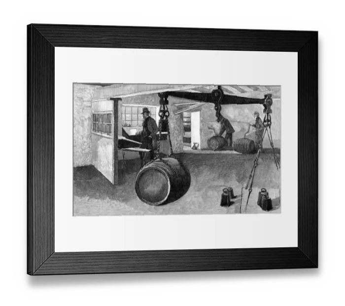 Framed Print : The Royal Bracka Distillery Spirit store, where the whisky is measured into casks 30 Framed Print : The Royal Bracka Distillery Spirit store, where the whisky is measured into casks 30