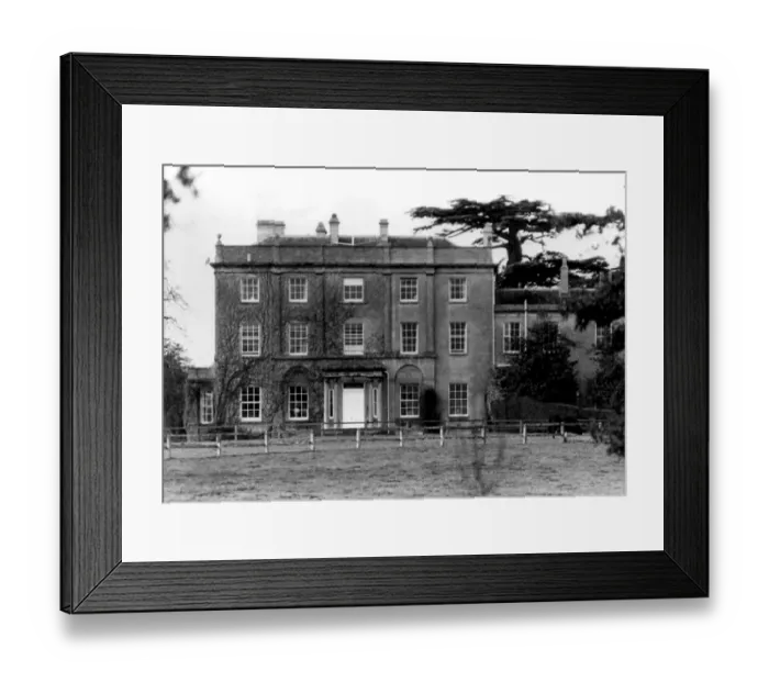 Framed Print : Rolling Stones singer, Mick Jaggers home in The Royal Triangle