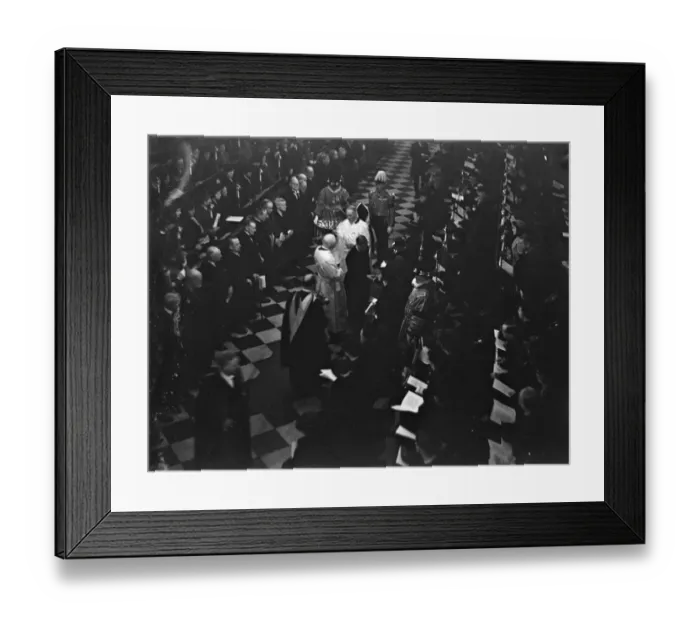 Framed Print : King Edward VIII himself took part in the 60 year old ceremony of distributing Maundy Framed Print : King Edward VIII himself took part in the 60 year old ceremony of distributing Maundy