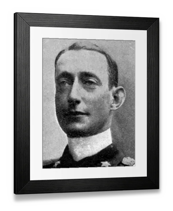 Framed Print : The Duke of the Abruzzi daring royal explorer and mountaineer holds many mountaineering