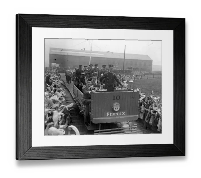 Framed Print : Royal Tour of the West Riding. 1 June 1918 Framed Print : Royal Tour of the West Riding. 1 June 1918
