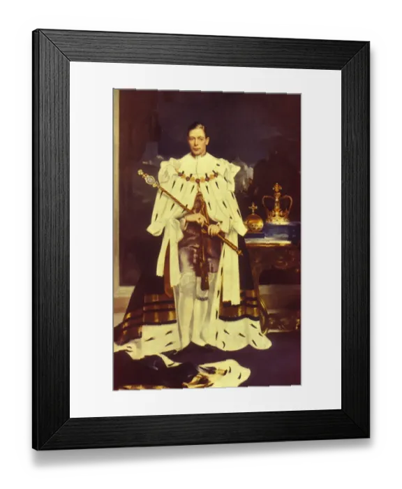 Framed Print : King George VI - 1937 Framed Print : King George VI - 1937