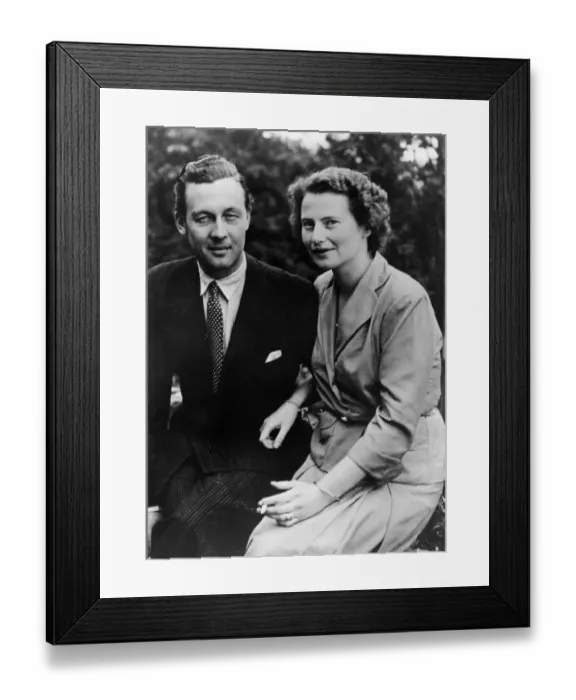 Framed Print : Prince Ernst August of Hanover and his fiancee Princess Ortrud of Schleswig-Holstein-Gluckburg Framed Print : Prince Ernst August of Hanover and his fiancee Princess Ortrud of Schleswig-Holstein-Gluckburg