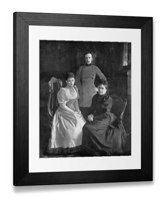 Framed Print : The Royal Marriage at Berlin: The Empress Frederick and Prince and Princess Frederick Framed Print : The Royal Marriage at Berlin: The Empress Frederick and Prince and Princess Frederick