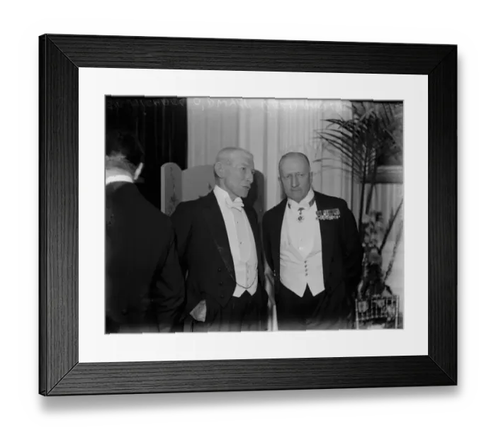 Framed Print : Coronation anniversary reception, at the Royal Afghan Legation, 31, Princes Gate, London Framed Print : Coronation anniversary reception, at the Royal Afghan Legation, 31, Princes Gate, London