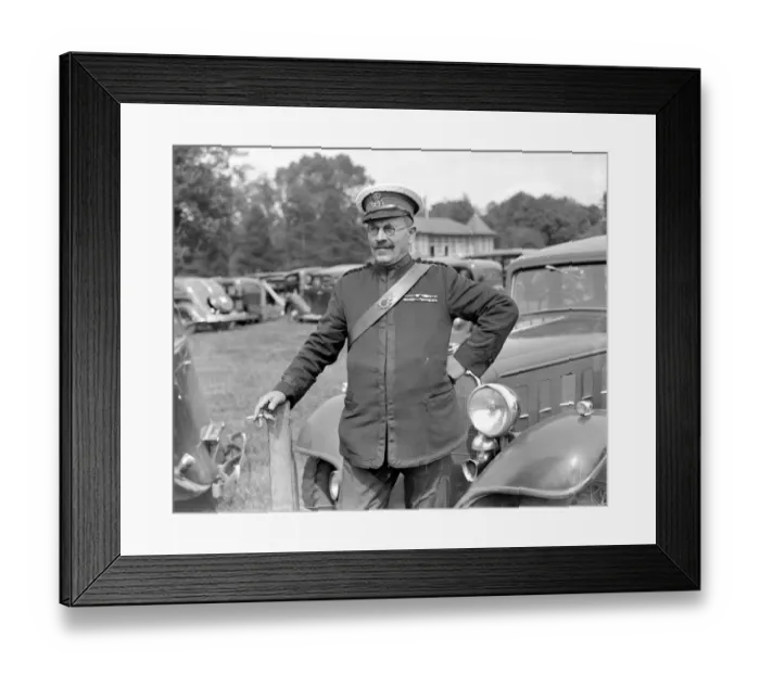 Framed Print : A typical member of the corps of commissioners Sergeant major A. Lockyer, all