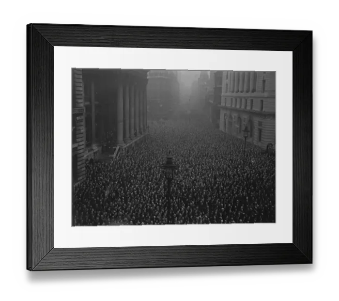 Framed Print : Fourteenth anniversary of the Armistice celebrated in London. The fourteenth anniversary