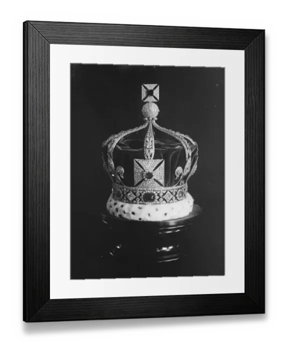 Framed Print : The Kings Crown The Imperial State Crown Framed Print : The Kings Crown The Imperial State Crown