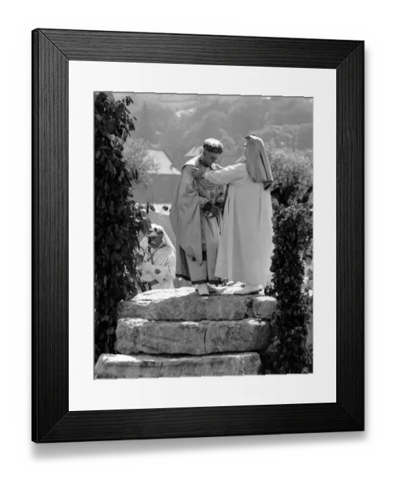Framed Print : Proclamation Ceremony of the Royal National Eisteddfod of Wales at Ebbw Vale 1959