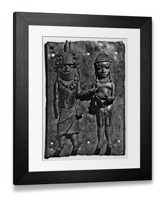 Framed Print : Royal succession The dead kings spirit passes to his successor through kinship Framed Print : Royal succession The dead kings spirit passes to his successor through kinship