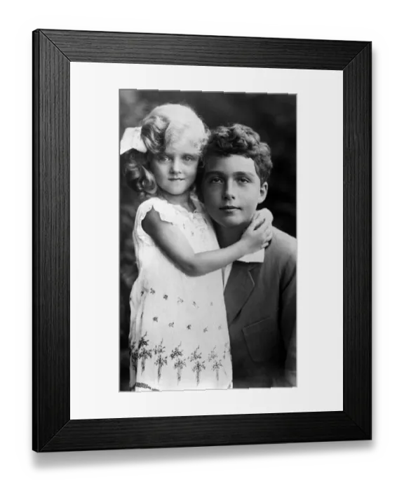 Framed Print : The Archduke Otto : born 20 November 1912, rightful heir to the Thrones of Austria and Hungary
