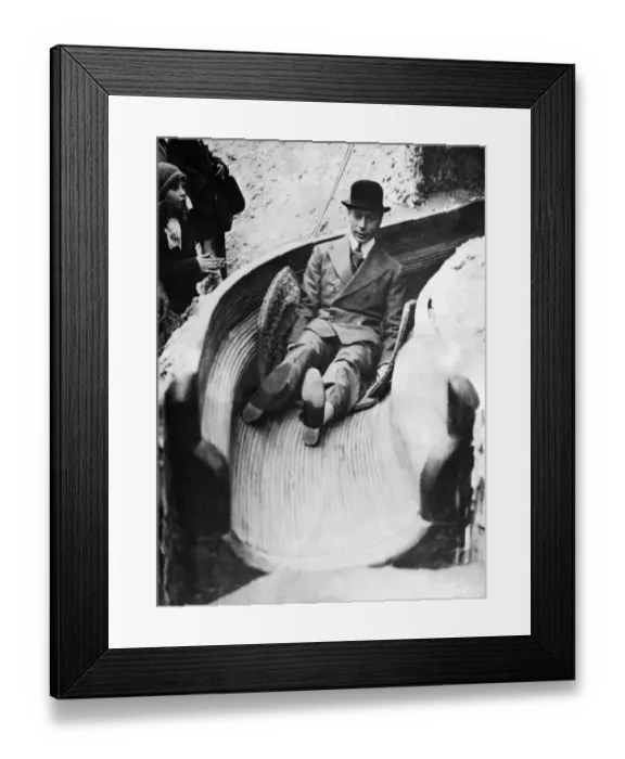 Framed Print : The British Empire exhibitition at Wembley in 1925. George VI, then Duke of York Framed Print : The British Empire exhibitition at Wembley in 1925. George VI, then Duke of York