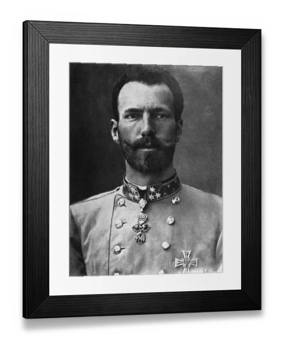 Framed Print : The ex-Archduke Eugene of Austria : 21 May 1863 - 30 December 1954, son of Karl Ferdinand Framed Print : The ex-Archduke Eugene of Austria : 21 May 1863 - 30 December 1954, son of Karl Ferdinand