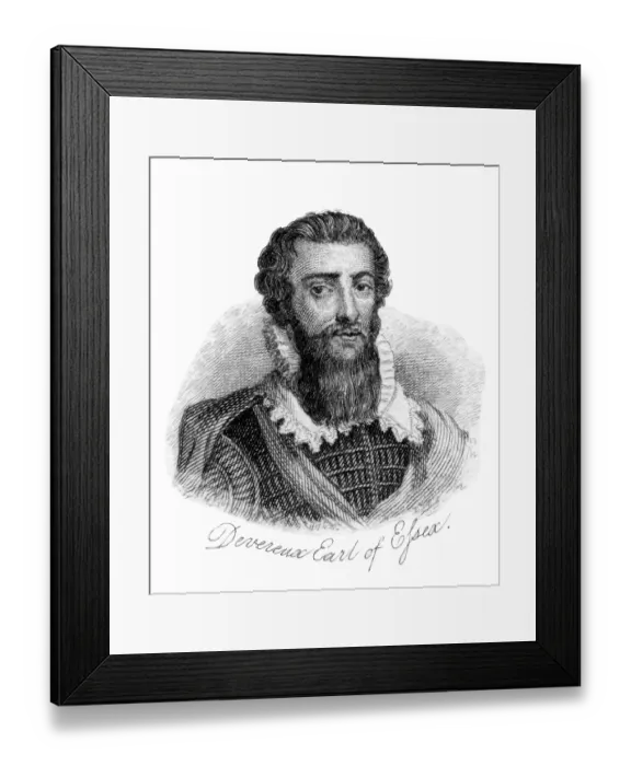 Framed Print : Robert Devereux, Earl of Essex Framed Print : Robert Devereux, Earl of Essex