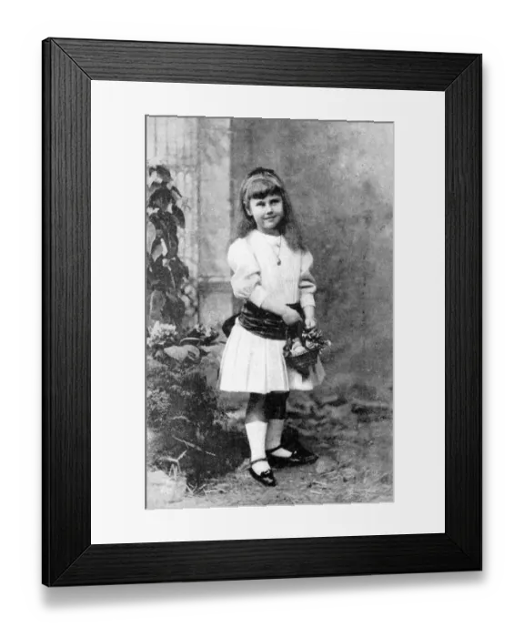 Framed Print : Princess Beatrice of Edinburgh. 21 January 1893 Princess Beatrice of Edinburgh