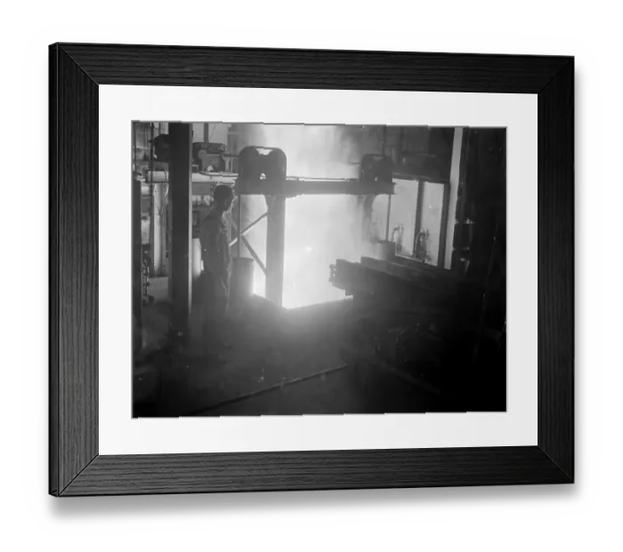 Framed Print : Where Britain forges victory. This pictures were taken in a Royal Ordinance factory Framed Print : Where Britain forges victory. This pictures were taken in a Royal Ordinance factory