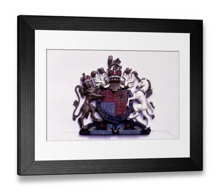 Framed Print : Royal Coat of Arms Framed Print : Royal Coat of Arms