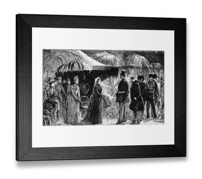 Framed Print : Persia visits England At the Marlborough House reception, Queen Victoria received Framed Print : Persia visits England At the Marlborough House reception, Queen Victoria received