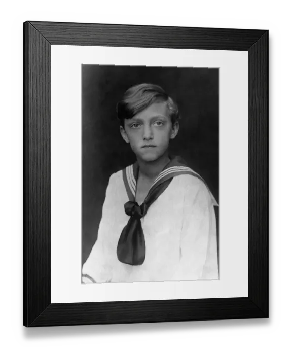 Framed Print : The Archduke Robert of Austria : 8 February 1915 - 7 February 1996, second son Framed Print : The Archduke Robert of Austria : 8 February 1915 - 7 February 1996, second son