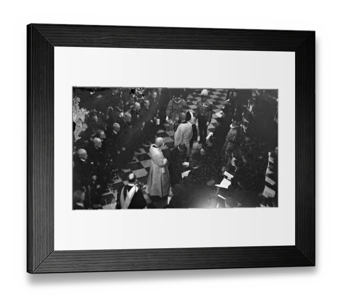 Framed Print : King Edward VIII himself took part in the 60 year old ceremony of distributing Maundy Framed Print : King Edward VIII himself took part in the 60 year old ceremony of distributing Maundy