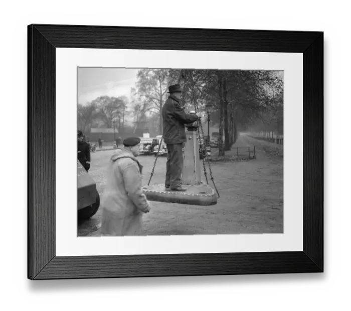 Framed Print : Royal Wedding. Last minute preparations are going ahead in London this morning to Framed Print : Royal Wedding. Last minute preparations are going ahead in London this morning to