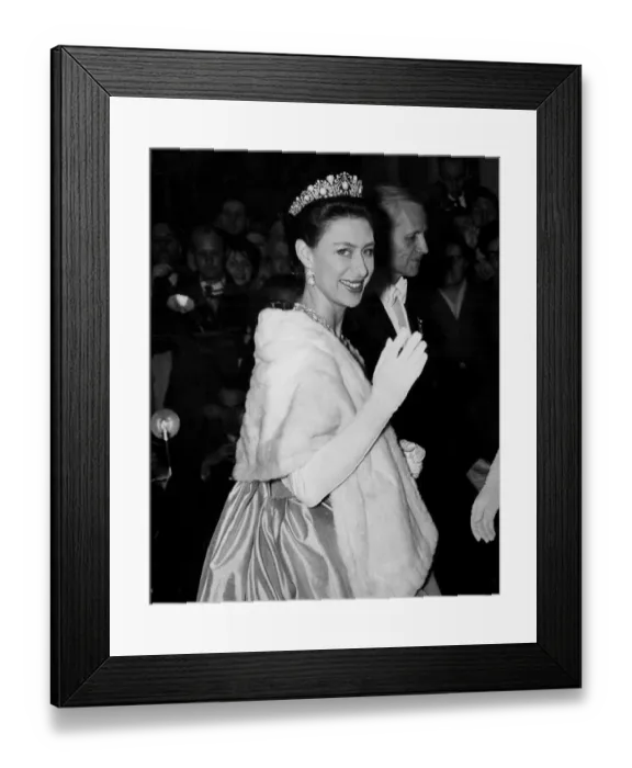 Framed Print : The King and Queen of the Belgians, who are nearing the end of their four-day state visit to London