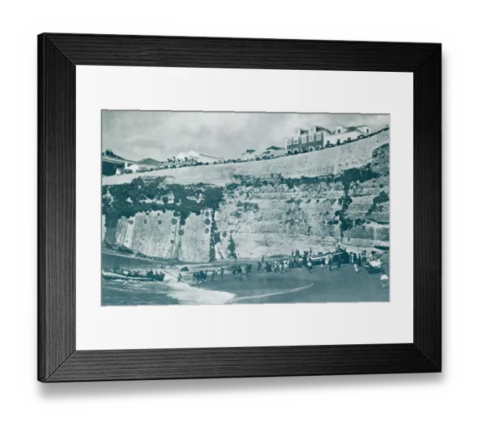 Framed Print : The Revolution of Portugal Fishermen assist the Royal family to escape In 1910 Framed Print : The Revolution of Portugal Fishermen assist the Royal family to escape In 1910