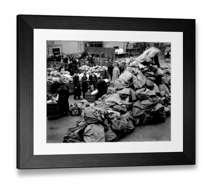 Framed Print : christmas mails The scene at the Royal Horticultural Hall, Westminster, the largest Framed Print : christmas mails The scene at the Royal Horticultural Hall, Westminster, the largest