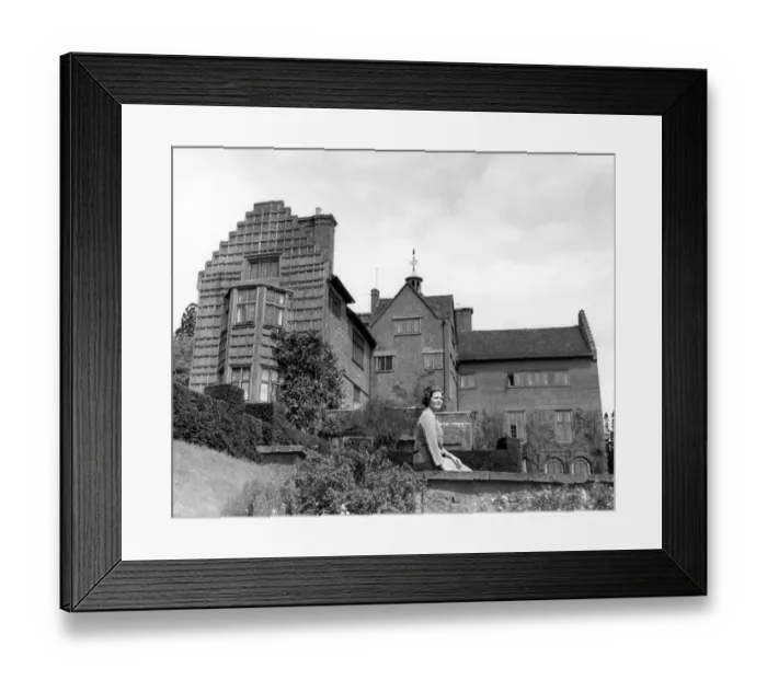 Framed Print : Chartwell - The home of Winston Churchill Mrs. Mary Soames (Churchills daughter) Framed Print : Chartwell - The home of Winston Churchill Mrs. Mary Soames (Churchills daughter)