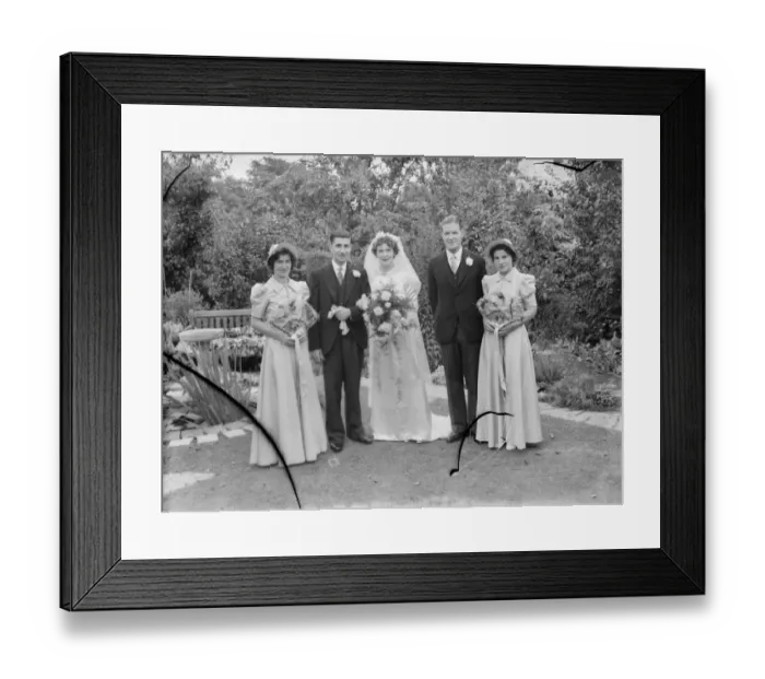 Framed Print : The wedding of Mr Francis William Elliston Erwood and Miss Vidam Cotton Cory in Sidcup, Kent Framed Print : The wedding of Mr Francis William Elliston Erwood and Miss Vidam Cotton Cory in Sidcup, Kent