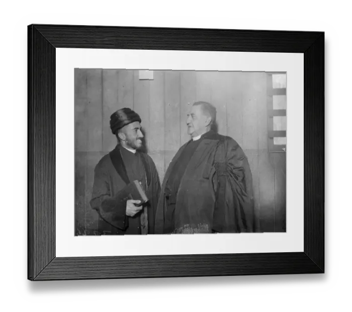 Framed Print : Exiled Patriarch of Assyrians in London. Mar Shimun, the young Patriarch of Framed Print : Exiled Patriarch of Assyrians in London. Mar Shimun, the young Patriarch of