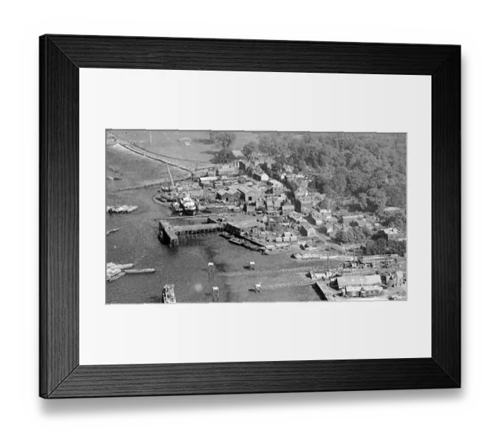 Framed Print : Aerial view of Greenhithe, Kent. 1st September 1947