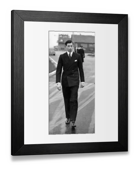 Framed Print : Duke of Kent 30th October 1953 Framed Print : Duke of Kent 30th October 1953