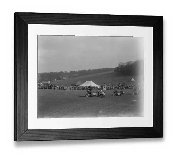 Framed Print : Brands Hatch on Easter Monday. 1937 Framed Print : Brands Hatch on Easter Monday. 1937