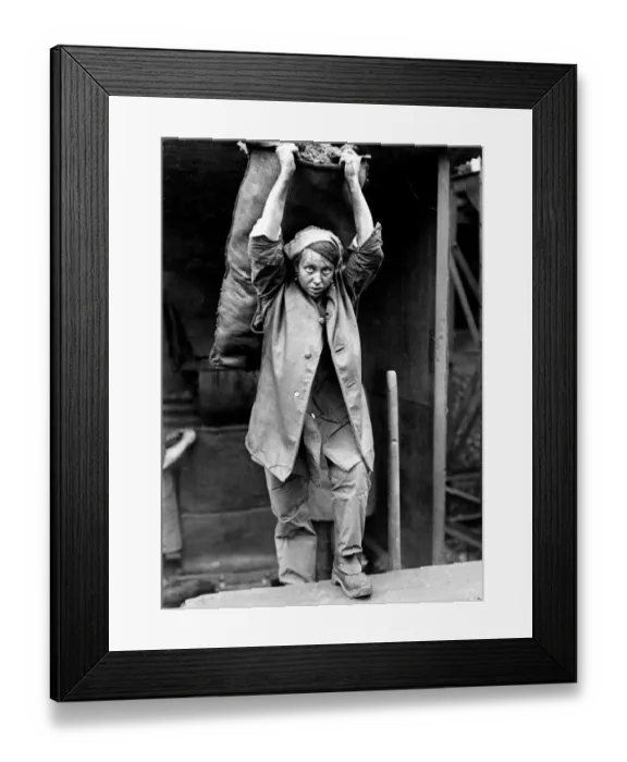 Framed Print : During the 1914-1918 war Horace W Nicholls made a notable series to show different