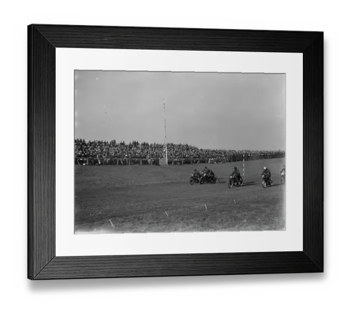 Framed Print : Brands Hatch on Easter Monday. 1937