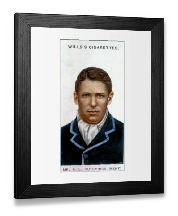 Framed Print : Mr K L Hutchings Kent 1908 A 2004 TopFoto