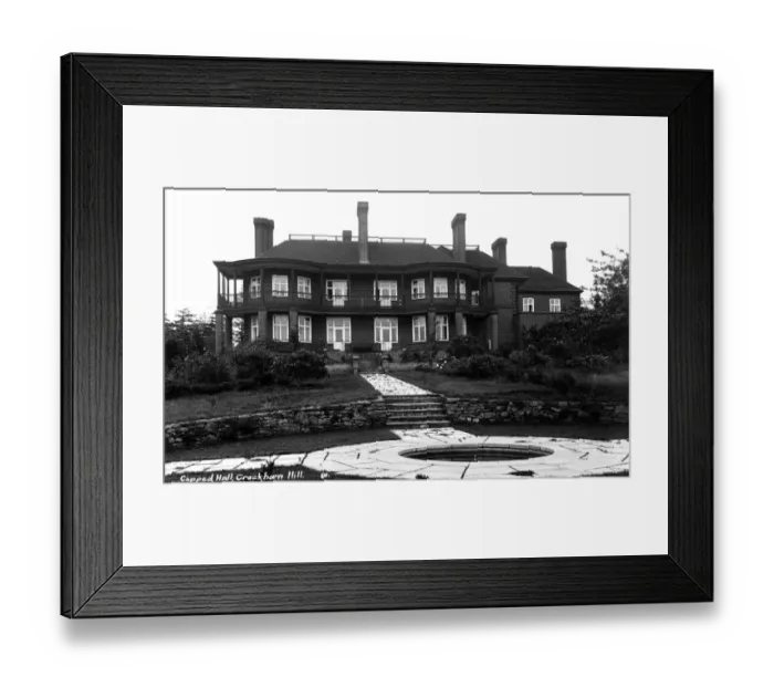 Framed Print : Copped Hall Crockham Hill, Kent, England undated Framed Print : Copped Hall Crockham Hill, Kent, England undated