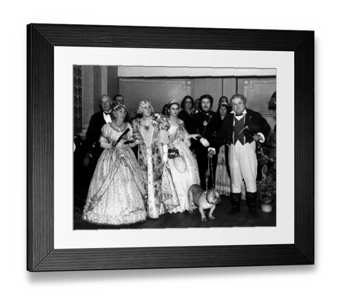 Framed Print : Early Victorian Ball Fancy Dress Party 1938 - Dartford Kent Framed Print : Early Victorian Ball Fancy Dress Party 1938 - Dartford Kent